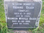 BAUER Richard -1962 & Maureen Myrtle -1999