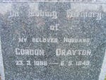 DRAYTON Gordon 1888-1949
