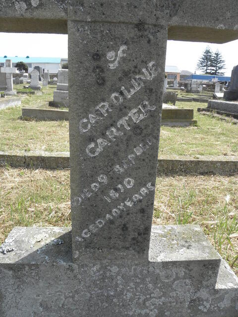CARTER Caroline -1870