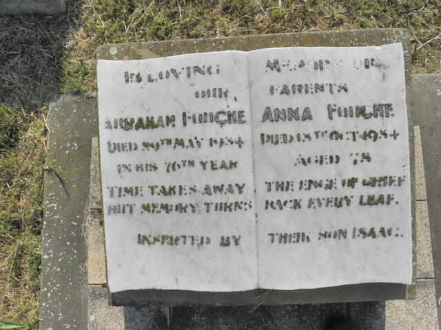 FOUCHE Abraham -1934 & Anna -1934