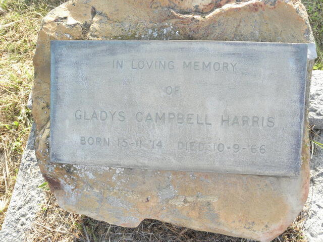 HARRIS Gladys Campbell 1914-1966