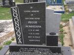 NQONQOZA Peggie Nomhizana 1965-2002
