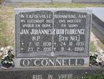 O'CONNELL Jan Johannes H.P. 1938-1990 & Edith Florence NEL 1935-2000