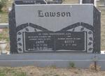 LAWSON Japie 1936-1992 & Kitty 1934-