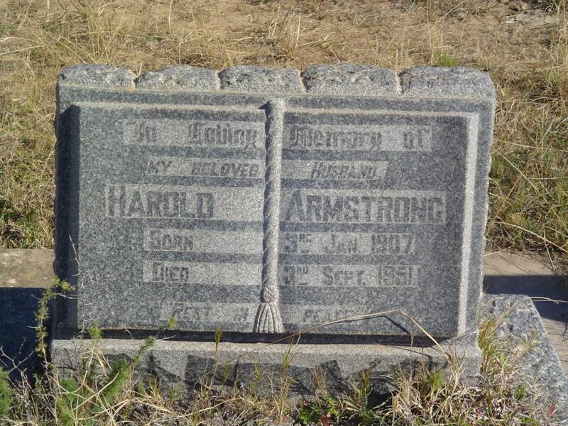 ARMSTRONG Harold 1907-1951