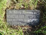 BONIFACE Myrtle Iris 1922-1967