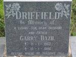 DRIFFIELD Gary Bazil 1952-1986