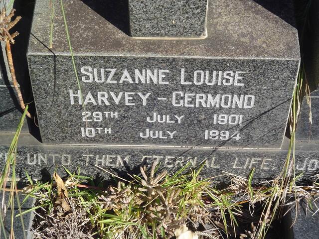 GERMOND Susanne Louise, HARVEY 1901-1994