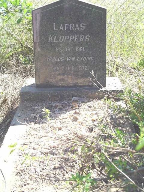 KLOPPERS Lafras 1961-1972