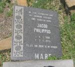 MARE Jacob Philippus 1888-1975