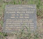 BREEDT Hendrik Willem 1912-1940