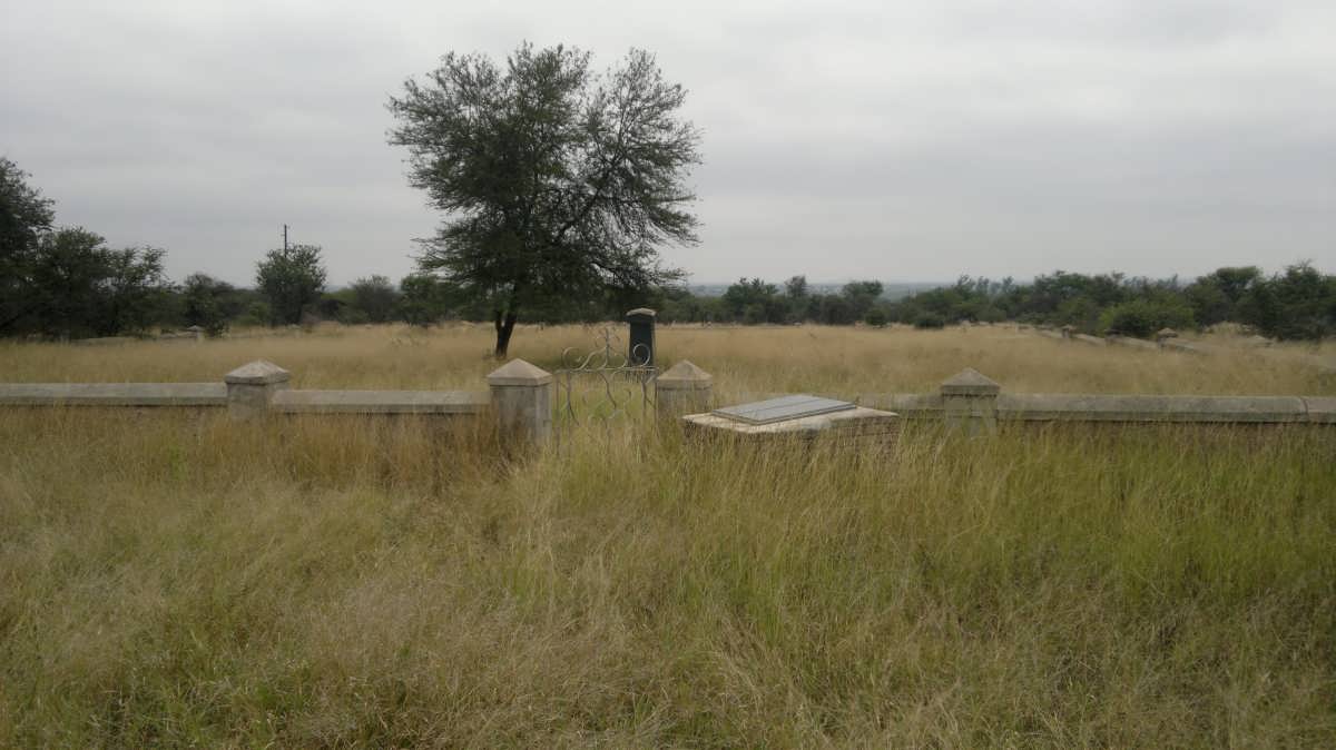 1. Overview on the old Voortrekker cemetery