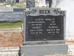 BECK Andrew -1966 & Florence -1969