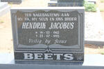 BEETS Hendrik Jacobus 1962-1995