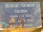 GIBSON Bertie George 1904-1988