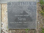 HARTMAN Norah 1889-1975