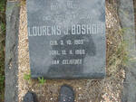 BOSHOFF Lourens J. 1903-1966