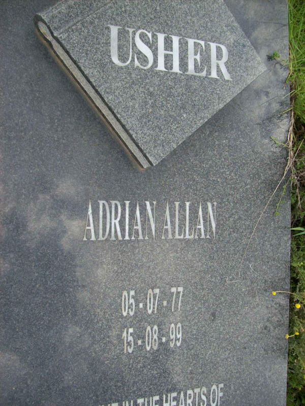 USHER Adrian Allan 1977-1999