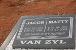 ZYL Jacob, van 1924-1998 & Matty 1926-2009