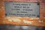 WELSH Neville 1944-2008