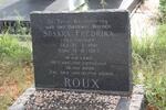 ROUX Susara Fredrika nee JACOBS 1901-1963
