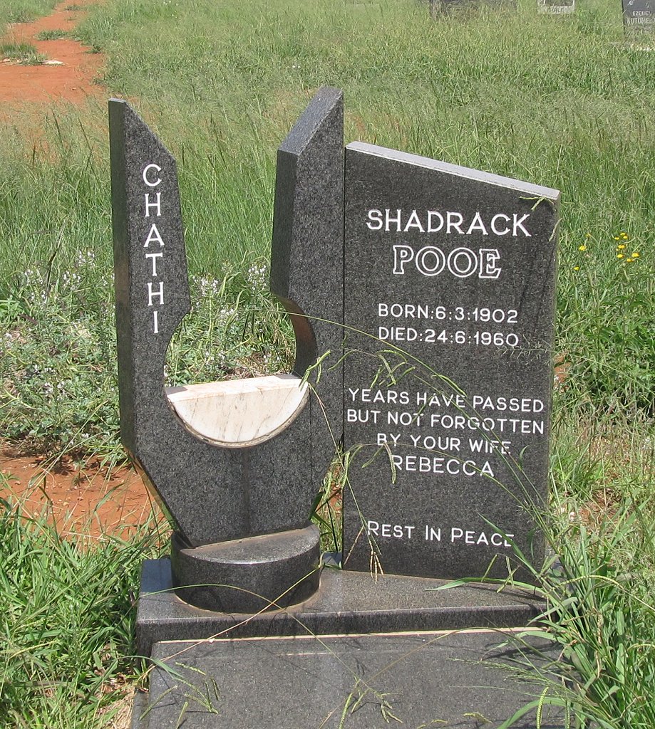 POOE Shadrack 1902-1960