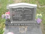 WESTHUIZEN Jurie Hendrik, van der 1922-1996 & Gezina 1932-2010