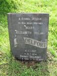 DELPORT Mary Elizabeth nee NOLAN 1907-1974 :: DELPORT Danny 1945-1990