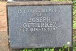 GUTIERREZ Joseph 1914-1974