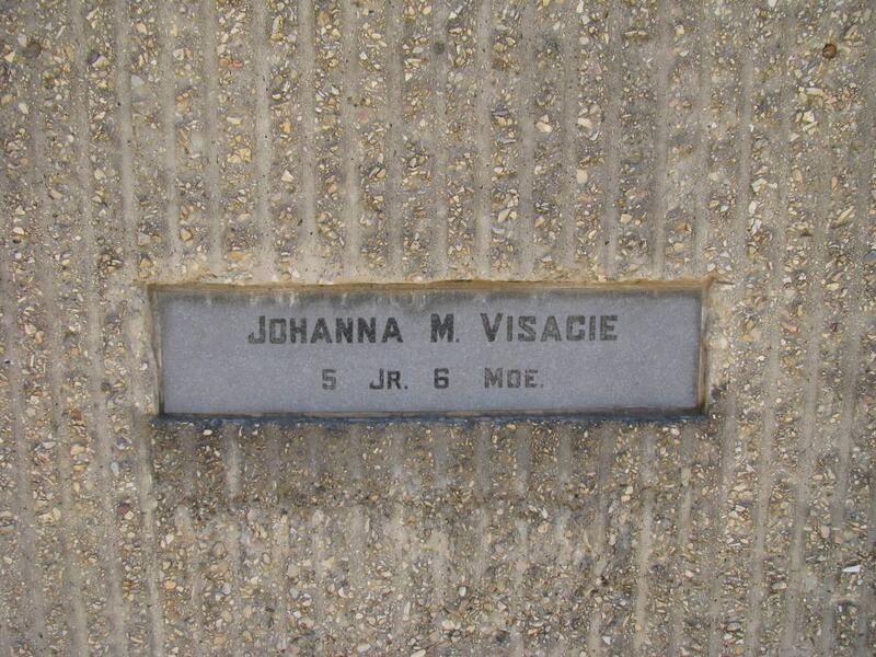 VISAGIE Johanna M.