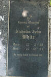 WHITE Nicholas John 1963-1991