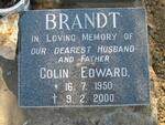 BRANDT Colin Edward 1950-2000