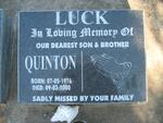 LUCK Quinton 1976-2000