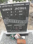 LOTTERING Donald Jacobus 1922-2001 :: LOTTERING Gert Frederick 1926-2005