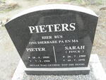 PIETERS Pieter 1890-1966 & Sarah FINCK 1900-1976