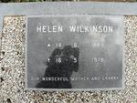 WILKINSON Helen 1889-1978