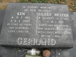GERRAND Ken 1912-1985 & Eileen Hester FLIGHT 1912-1997