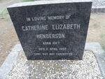HENDERSON Catherine Elizabeth nee KIFT -1959