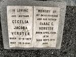 VERSTER Isaac C. 1874-1950 & Cecelia Jacoba 1876-1961