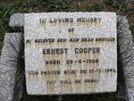 COOPER Ernest 1924-1941