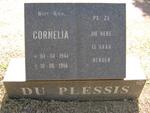PLESSIS Cornelia, du 1944-1998