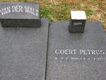 WALT Coert Petrus, van der 1906-1977