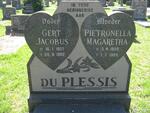 PLESSIS Gert Jacobus, du 1927-1992 & Pietronella Magaretha 1929-1989