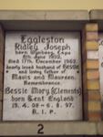 EGGLESTON Ridley Joseph 1902-1962 & Bessie Mary CLEMENTS 1908-1997