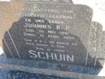 SCHUIN Johannes B.P. 1881-1956