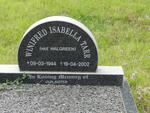 TARR Winifred Isabella nee HALGREEN 1944-2002