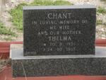 CHANT Thelma 1936-1985