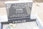 ENSLIN Alida 1923-1999