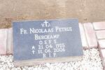 BERGKAMP Nicolaas Petrus 1925-2006