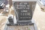 LANGE Lenie, de 1919-1995